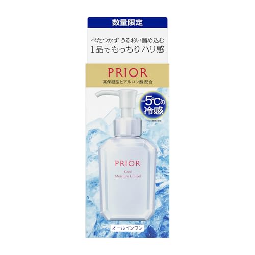 Prioir Quasi-drug Medicinal Cooling Moisturizing Beauty Lift Gel Cream Eye Pleasant Aroma Bouquet Subtle Fragrance Main Body 120mL