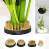 4 Tailles Support Rond Ikebana Support Base Fleurale Outil Fixe Grenouille Piquante Outil d'Arrangement Floral Support Base Caoutchouc Pot de Décoration Florale