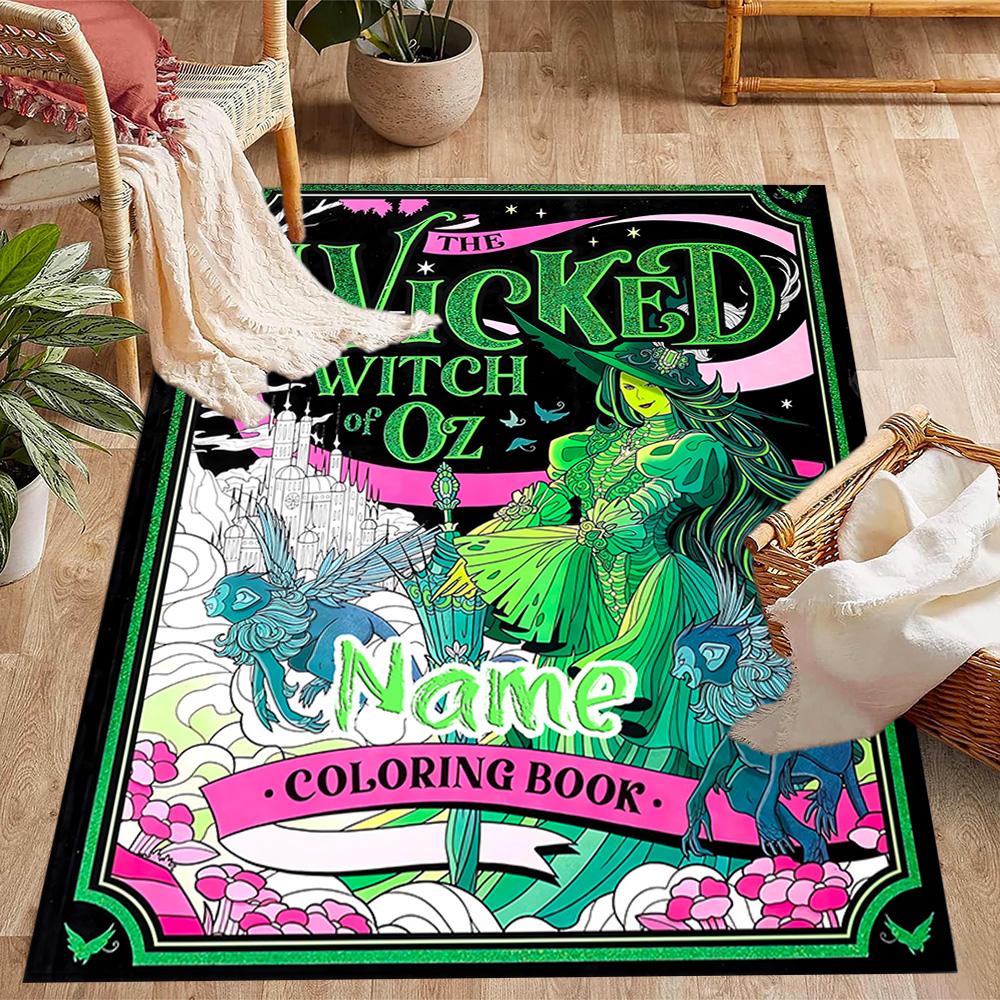 Looney Mad Scientist's Experiment Customize Your Name Floor Mat Suitable for Dormitory Living Rooms Foyer Outdoor Antislip Carpet Decorate Offices