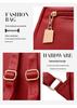 Stylish 2024 Korean Soft Leather Backpack: Versatile, Large-Capacity Travel & School Bag for Women.