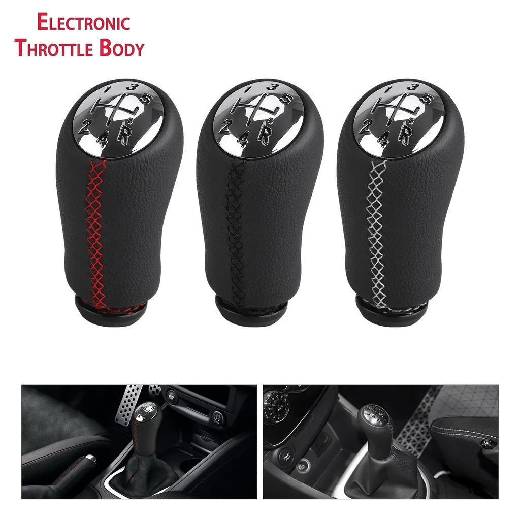 Renault  Manual Shift Suitable for Renault Megana Gear Head Accessories Leather Lever Head Three Colors with Red White Black