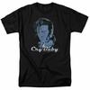 Cry Baby King T Shirt Mens Licensed 80s Cult Classic Movie Black