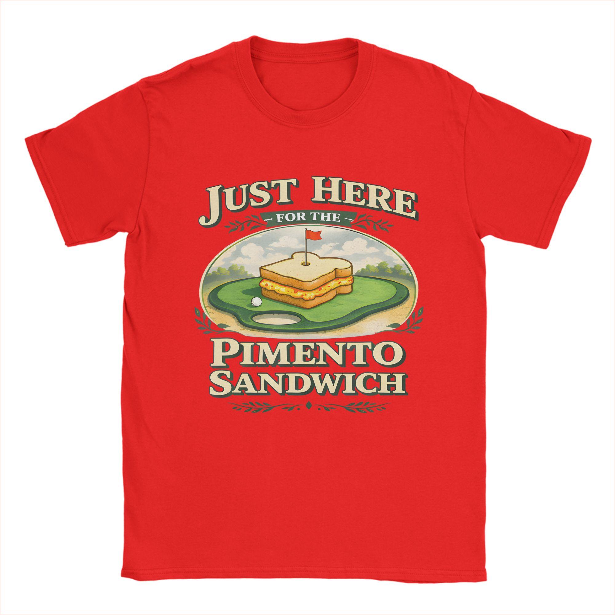 Just Here For The PiUnisexto Cheese Sandwich Golf Humor Season TShirt  Popular TShirts Tops Summer Pure Cotton 4XL 5XL 6XL Tees S