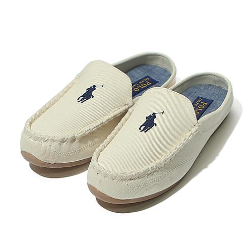 

Polo [Polo] Кремовые лоферы-мюли Darlington RF103584W-RF103584W