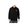 Puma Cartoon Print Thick Hooded Pullover Sweatshirt Men Tops Black 531429-01
