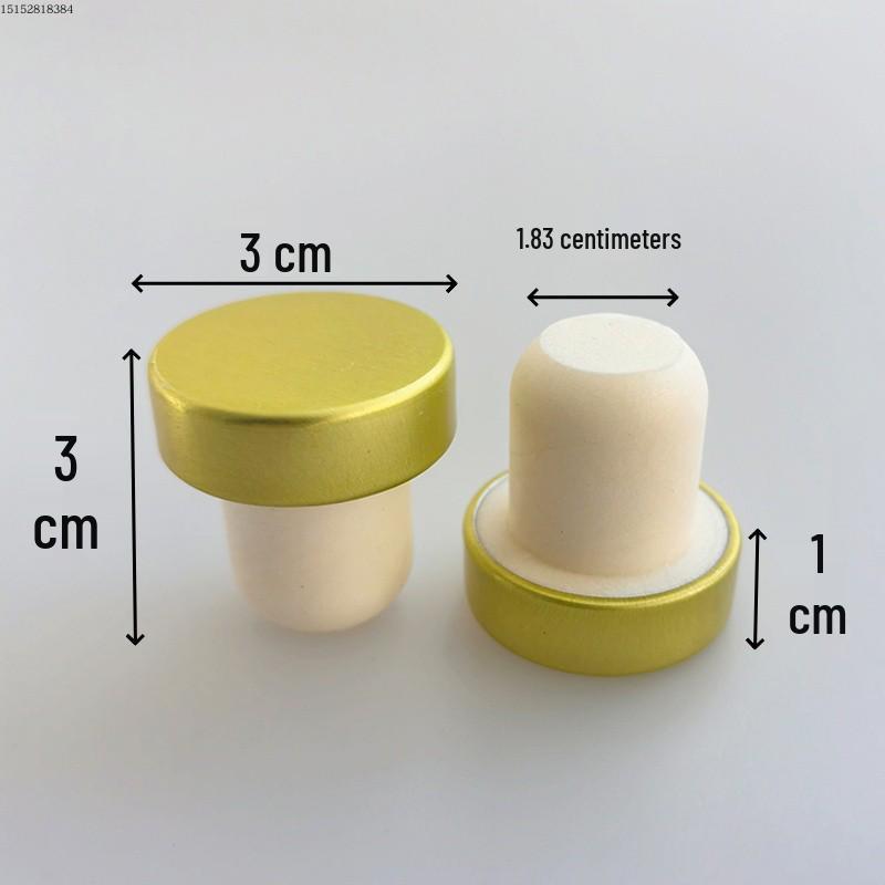 Universal Silicone Wine Bottle Stopper - T-shaped Cap for Red, White, and Champagne Wine.