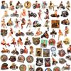 100pcs Retro Vintage Sexy Pin Up Girl Stickers Waterproof Decals for Water Bottle Laptop Luggage Skateboard Motorcycle