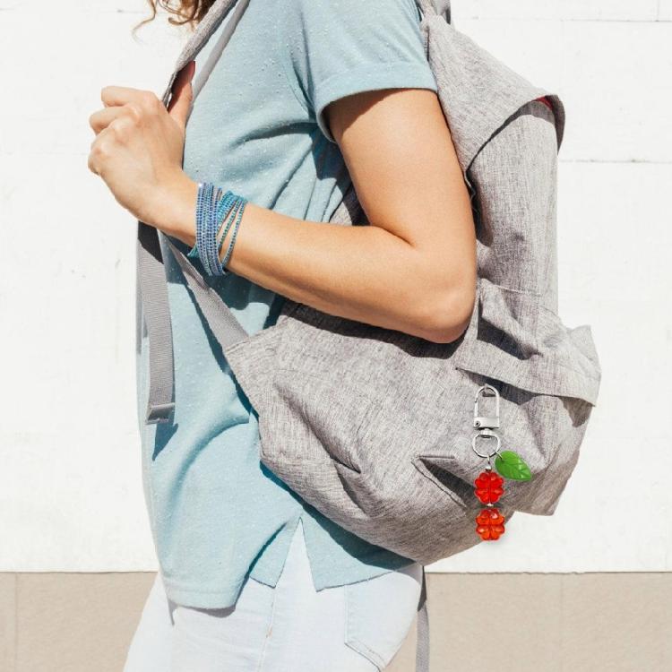 Acryl Kleeblatt Schlüsselanhänger Dekorationen Anhänger Handtasche Anhänger Schmuckstück Süßer Schlüsselanhänger Anhänger für Damen Mädchen