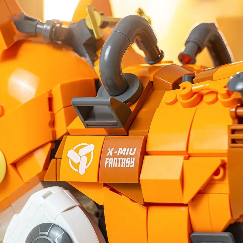 Mechanical Cat Building Block Series, Creative Moc Building Block Model Ornaments Gifts, Children'S And Adult Educational Toys