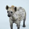 JXK Hyena Animal Figure Statue Miniature Resin Model Desk Accessory Decoration Birthday Gift Painted Finished Product