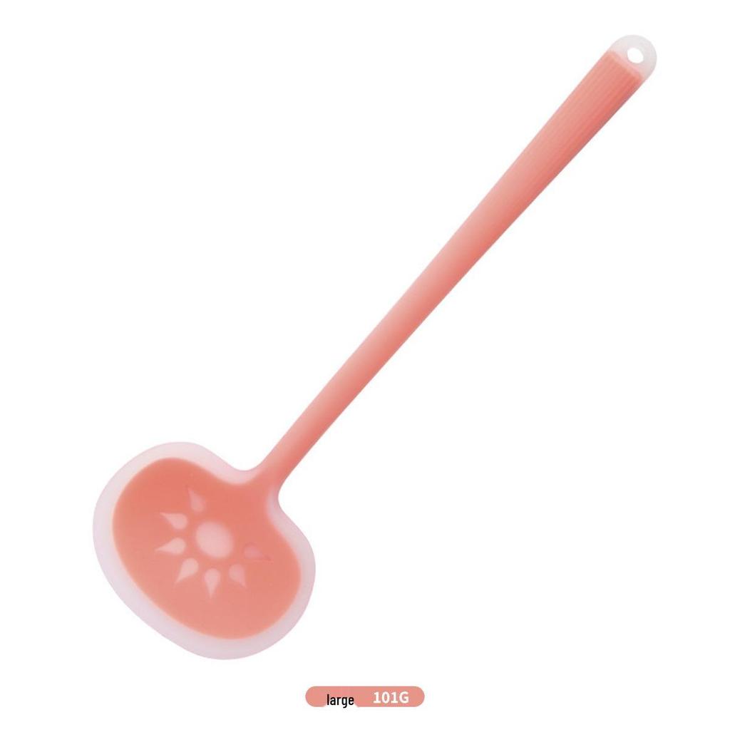 Long Handle High-Temperature Resistant Silicone Spatula for Non-stick Pans
