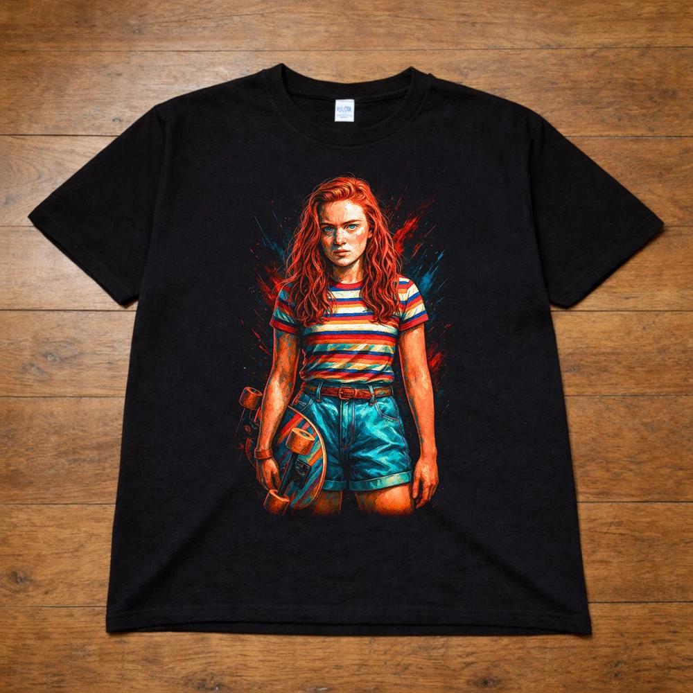 Stranger Things Eleven TShirt Black Netflix TV Show Tee Unisex Kids Adults 2XL