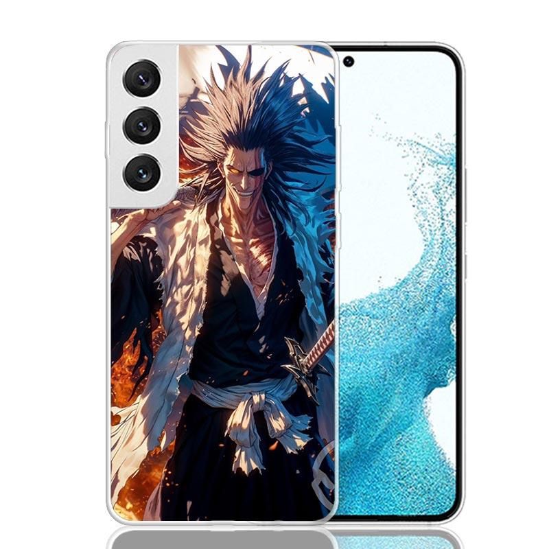 Zaraki Kenpachi Bleach Phone Case For Samsung Galaxy S26 S25 Edge S24 S23 FE S22 Ultra S21 Plus S20 + Fundas Cover Coque Galaxy