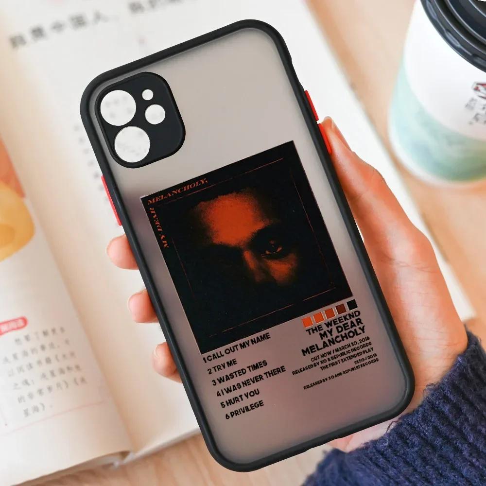 

The Weeknd Minimalist Poster Phone Case For iPhone 17 16 15 11 12 14 13 Pro Max Mini XS XR 7 Plus 16E Air Shockproof Hard Cover iPhone 7 Plus