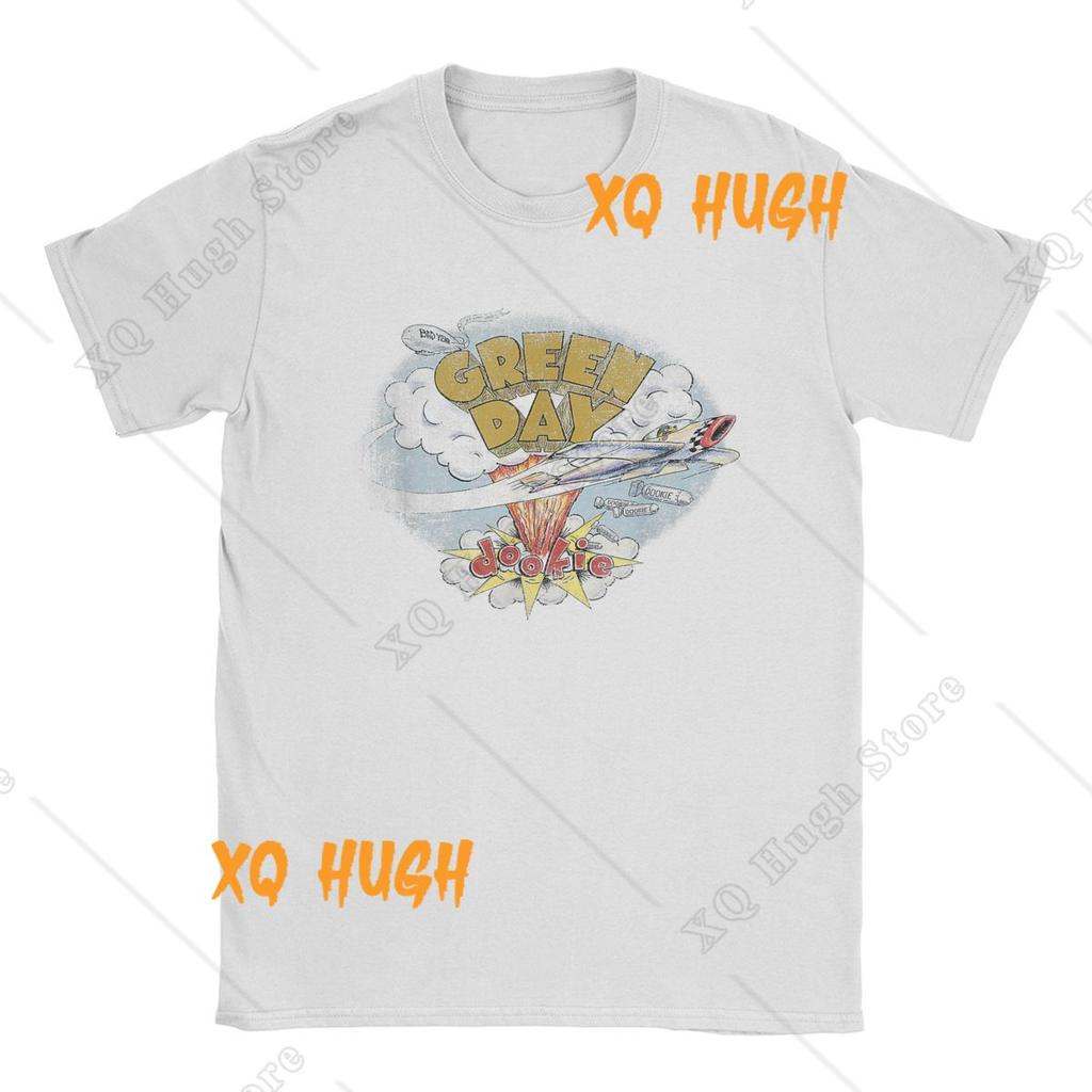 Men Green Days T-Shirtler Fresh Dookie Saviors Hip Hop Hayranları Hediye %100 Pamuk Üstler Kısa Kollu Yuvarlak Yaka Tişört Büyük Beden Tişört