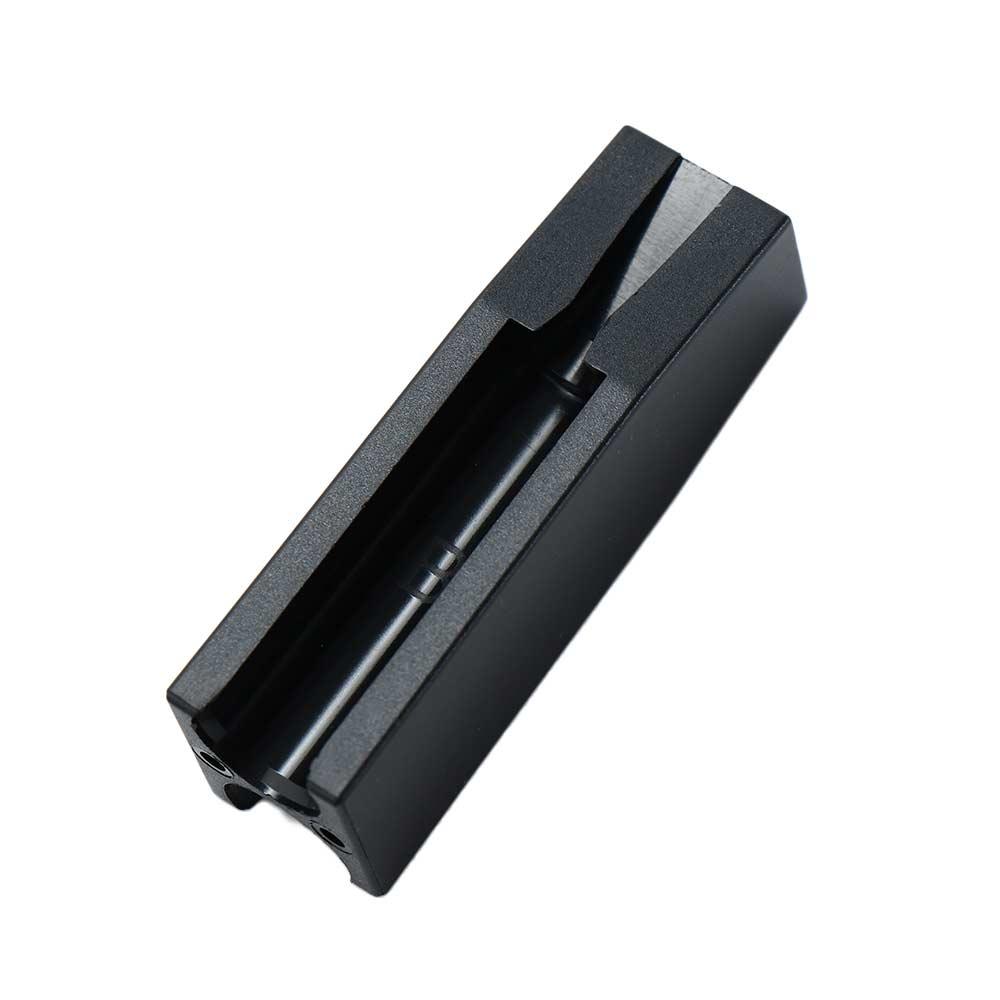 Ferramenta de Maquilhagem 2 em 1 Apontador de Lápis de Sobrancelha Ranhura para Apontar Sobrancelha Base de Apontador de Sobrancelha