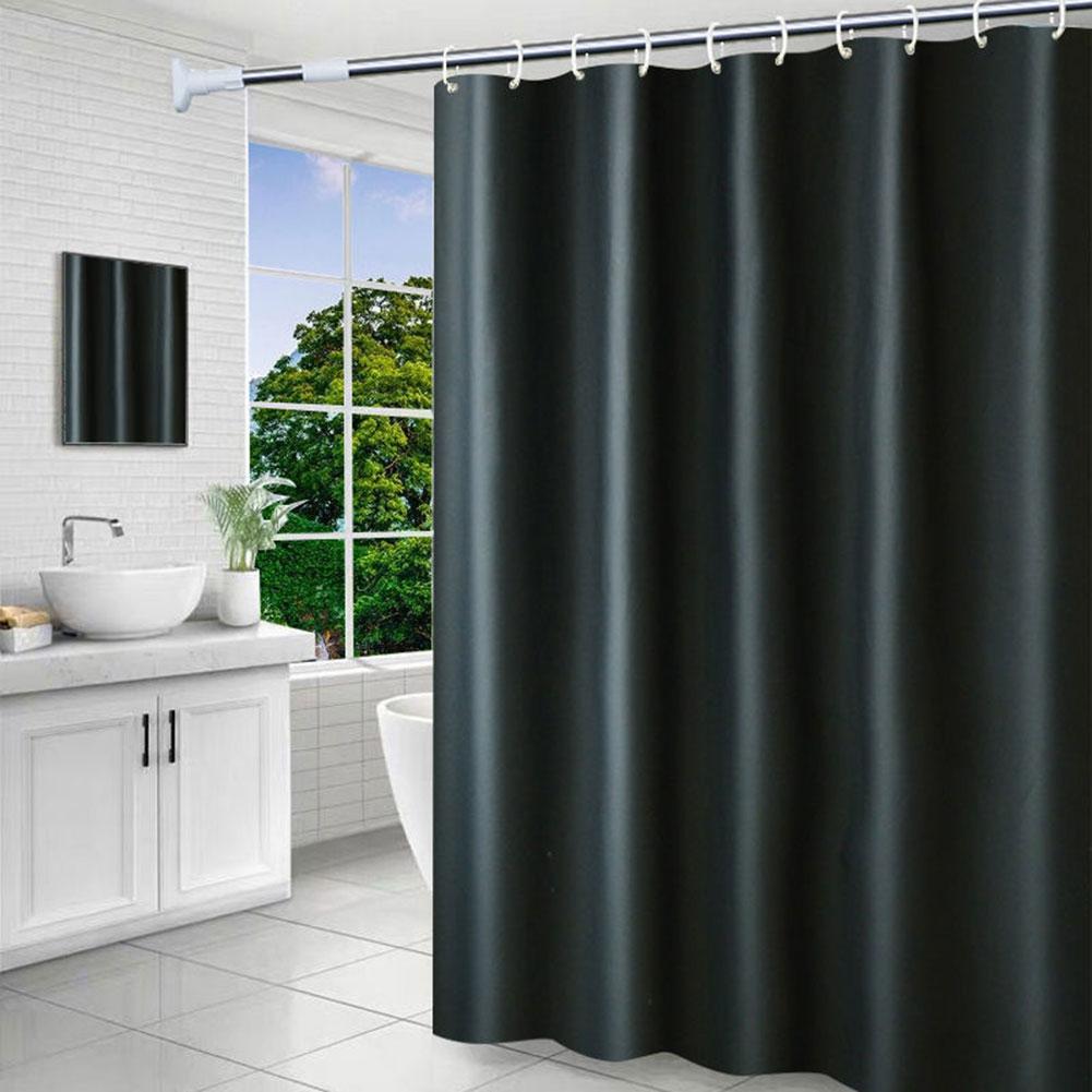 1pc With Pattern Shower Curtain PEVA Waterproof Shower Curtain Bathroom Partition Curtain Bathroom Decoration Accessories