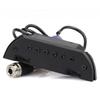 Figoday Acoustic Guitar Pickup T901 T902 T903 Microphone Hybrid Design Volume Control Battery-Powered Easy Installation Black