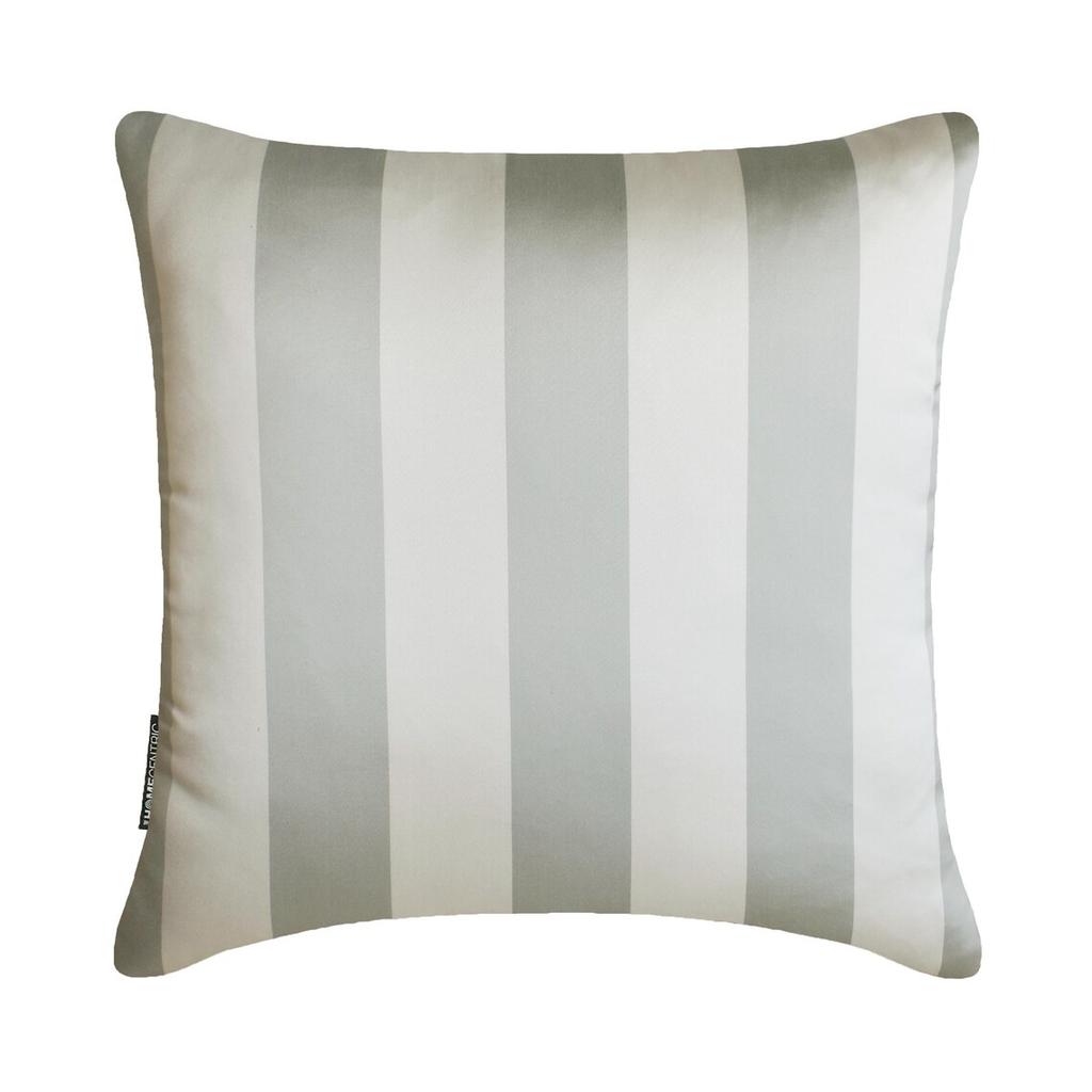 Design Decorative Throw Pillow Covers, Striped Modern Satin Cushion Cover Pack of 2 Pillowcases