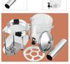 Stainless Steel Dual-Use Juice Dispenser with Faucet - Large Capacity for Hot & Cold Beverages