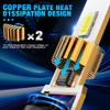 XSTORM H7 LED H1 H11 HB3 9005 HB4 9006 Car Headlight Bulbs 60W 20000LM 6000K CSP for Auto Lamps Turbo Led Car Accessories