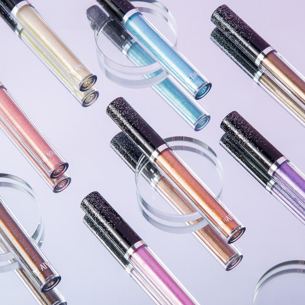 Ombre à paupières liquide diamant unique, 12 couleurs, perle psychédélique brillante, ombre à paupières couchée, maquillage en larmes de vers à soie