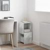 Corner Cabinet 30.5x30x65cm Engineered Wood Concrete Grey