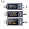 Type-C Current Voltage Capacity Phone USB Tester DC 4-30V 0-12A Power Meter Tester PD Mobile Power Detector Test 5