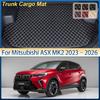 For Mitsubishi ASX MK2 2023–2026 Leather Car Trunk Mat Anti-dirty Storage Pad Boot Rug Carpet Cushion Auto Interior Accessories
