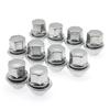 1 Piece M12 X 1.5 19MM Alloy Wheel Lug Nuts Chrome Hex Bolts Flexible For Ford Focus MK1 MK2 MK3 K14844 Car Accessories