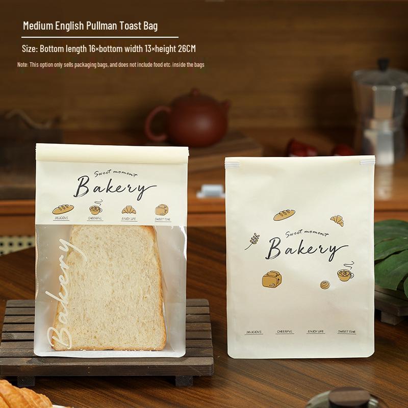 450g Self-Sealing Bread Bags for Sliced Toast & Croissants