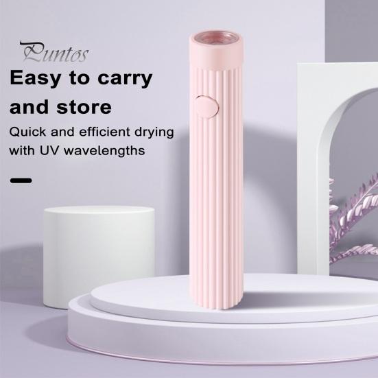 Przenośna lampa UV do paznokci Szybkoschnąca, wszystkie lakiery żelowe, ładowanie przez USB, ręczna mini rozmiar, lekka, przyjazna dla użytkownika lampa UV