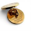 Great HERMES Cufflinks cufflinks Serie 2-piece set gold mens Used