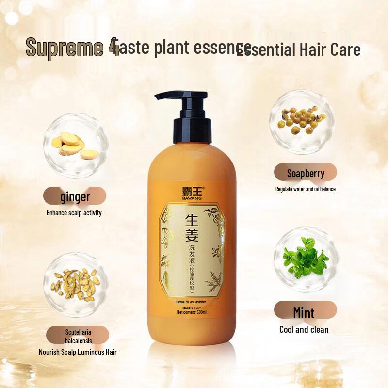 Bawang Ginger Shampoo Set (Oil Control & Volumizing)