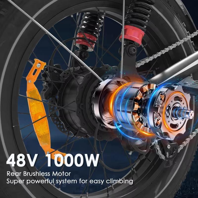 2026 S8 più venduta motore brushless 1000W batteria 48V17.5AH 7 velocità freno a disco bicicletta elettrica per adulti fuoristrada tutto terreno Ebike