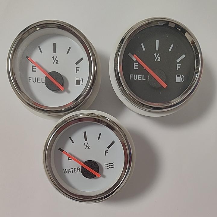 52mm Digital Oil & Water Level Gauge, Waterproof & Dustproof Pointer Display.