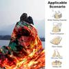 1pc, Anime Demon Slayer Tanjiro Kamado Flame Suit Cosplay Blanket, Home Decor, Couch Throw, Outdoor Blanket, Gift, Flannel Coverlet for Bedroom, Livin