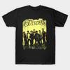 Men Black Print T-shirt Greasers Unite Embrace The Rebel Spirit And Fight For Survival Of Outsiders' Characters No-Cut Transfer Paper Print Cotton Tsh