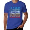 14 Years Of Being Awesome Gifts 14 Years Old 14 Birthday Retro Anniversary T-Shirt cute clothes t shirts for men