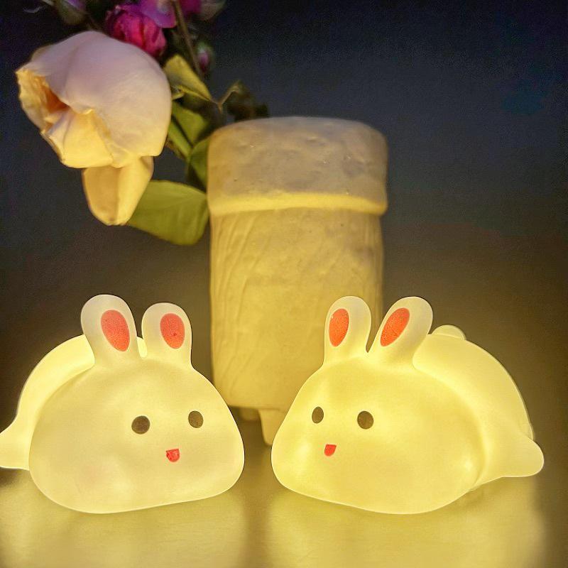 Cute Cartoon Night Light - Mid-Autumn Souvenir Toy, Popular Street Stall Item