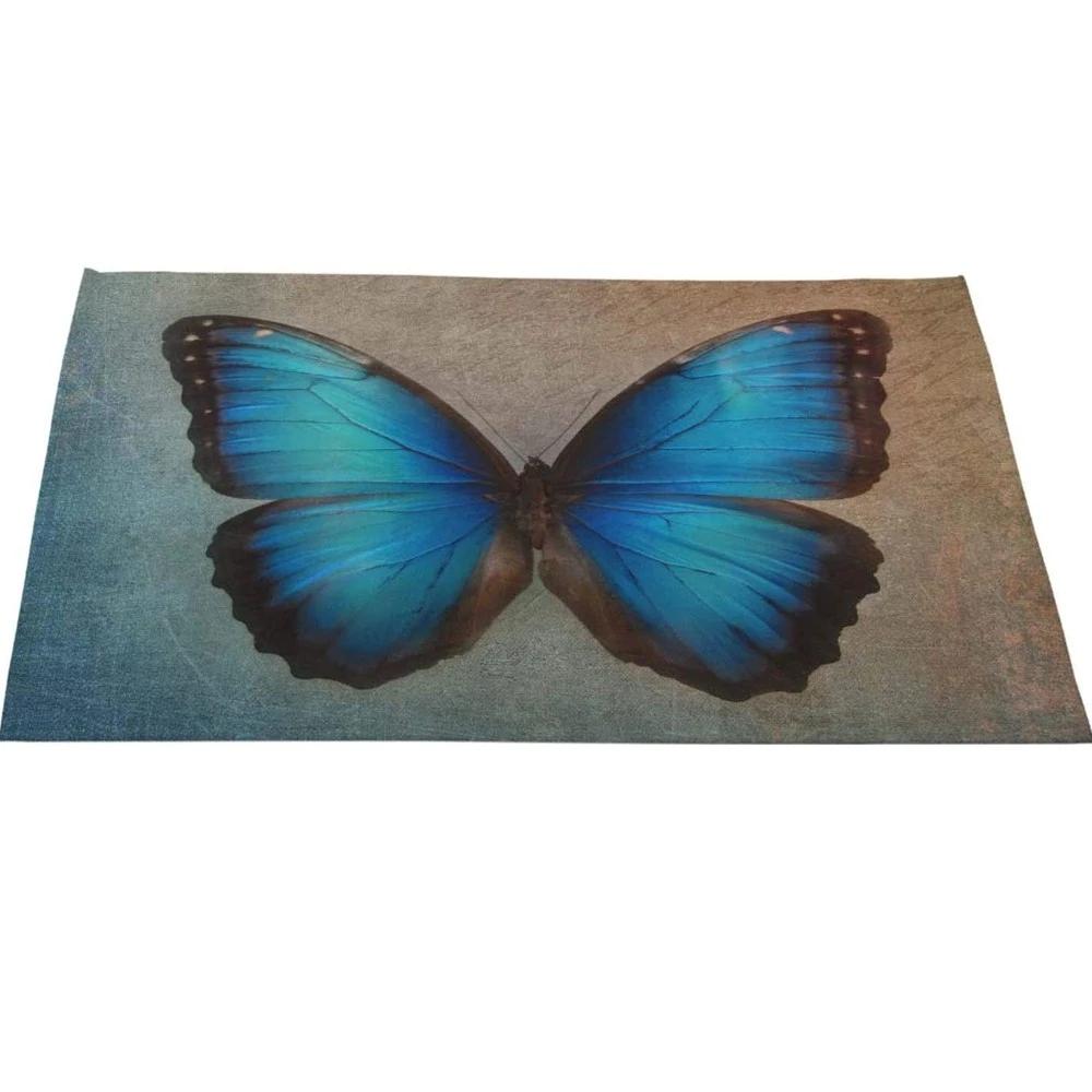 Classic Rose Flower Placemat Linen Table Mat Tree Wooden Style Dining Table Disc Pads Coaster Napperon Plate Bar Tapete De Lugar