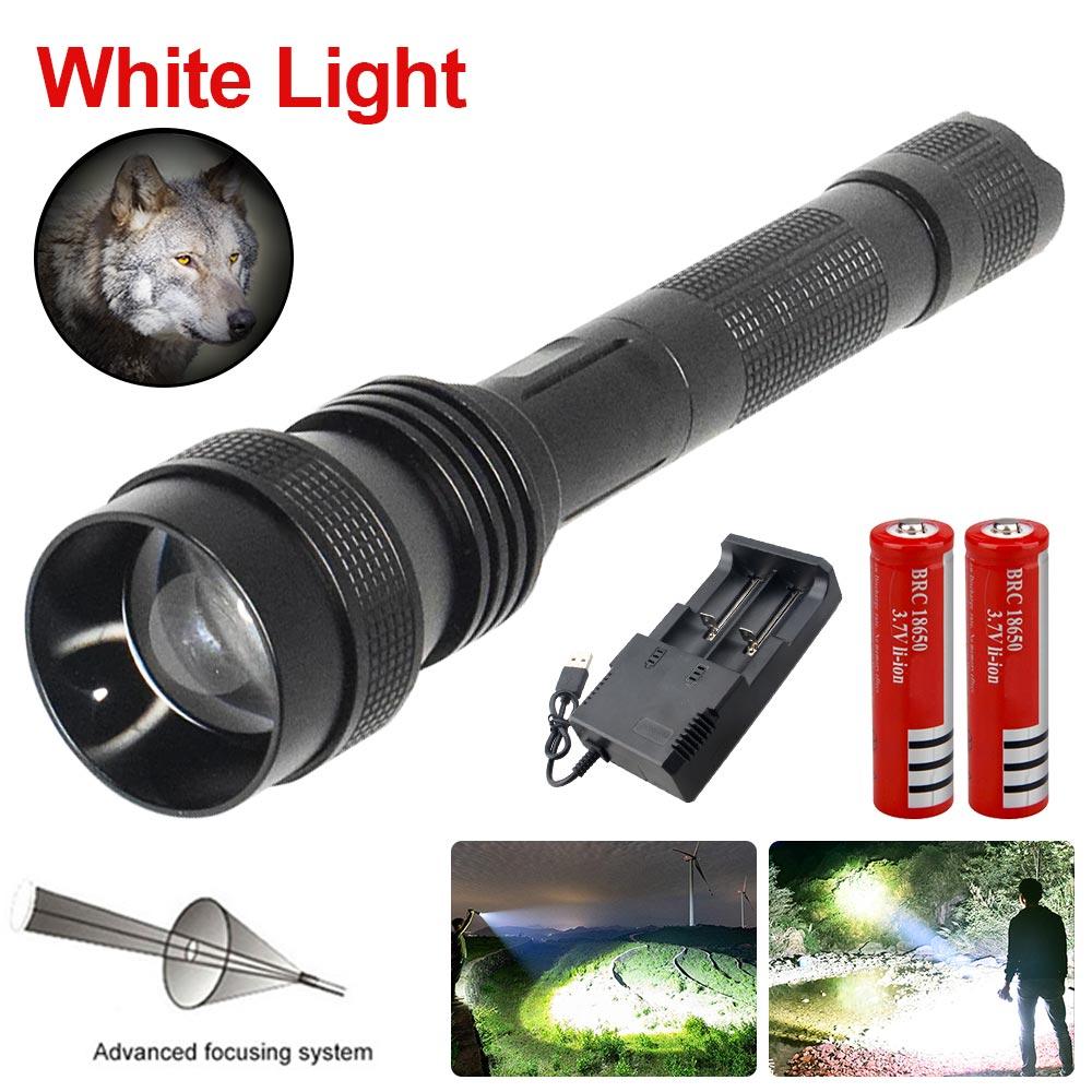 Infrared Night Vision Fill Light IR 5w Strong Lighting Flashlight Long Handle Handheld Outdoor 850/940nm