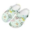 Fashion Printed EVA Clogs Adult Unisex Quick Dry Lightweight Easy Slip On Casual Shoes Soft Summer Sandals Easy Daily Wear
