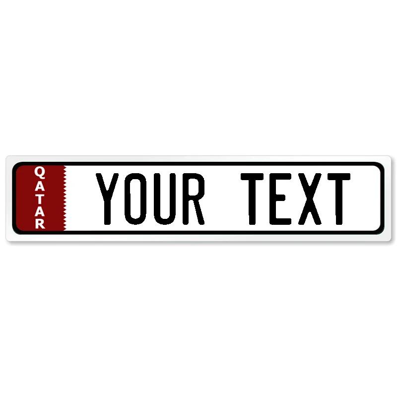

Custom Metal Sign Personalized Street Sign Home Office Outdoor Decor 10x40cm