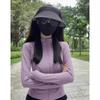 Women's Quick-Dry Long-Sleeve White Outdoor Yoga Jacket – Autumn/Winter, UV Protection
