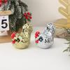 Boule à Facettes Figurine de Poulet en Acrylique Acrylique Réfléchissant Objet de Collection Statue de Poulet Décorative pour la Maison Pour Mariage Thanksgiving