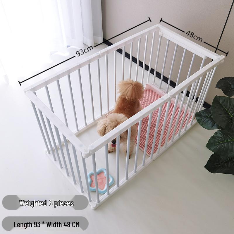 Meng Xiao Bao Indoor Pet Fence & Gate for Small To Medium Dogs and Rabbits