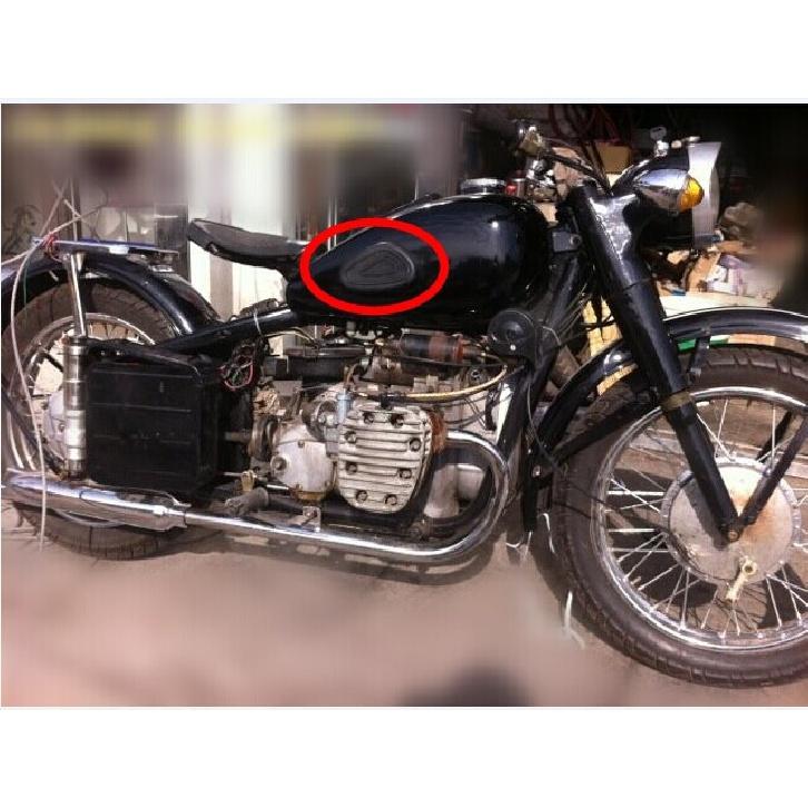 ZS MOTOS Retro Boční Gumový Pouzdro Palivové Nádrže CJ-KC750 Boční Pouzdro na motorku Bmw R12 R71 M-72