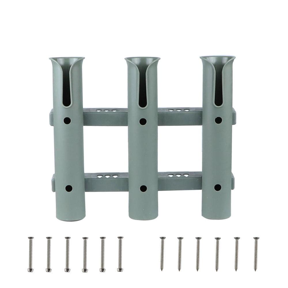 

ABS Material Fishing Rod Racks Durable Plastic Fishing Rod Bracket Fishing Rod Stand Kayak Fishing зелёный