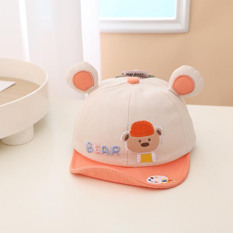 Spring Baby Baseball Cap Thin Soft Brim Duckbill Hat Cute Unisex Infant Toddler Sun Protection Visor For Boys And Girls